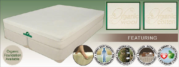 White Night - Premium Organic Natural Latex Sleep System